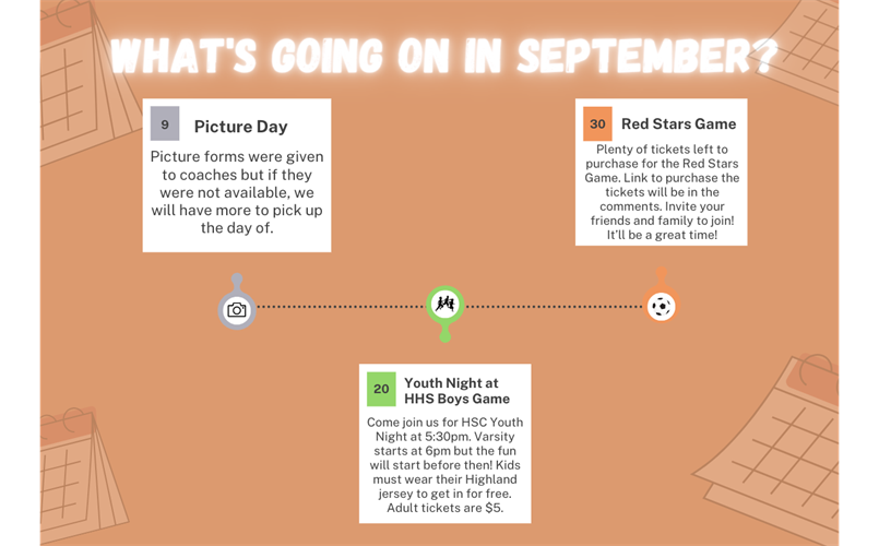 Important September Dates
